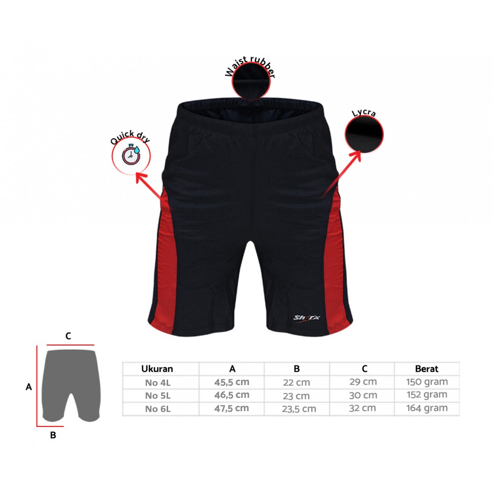 SWIMMING TRUNKS SHORX LONG